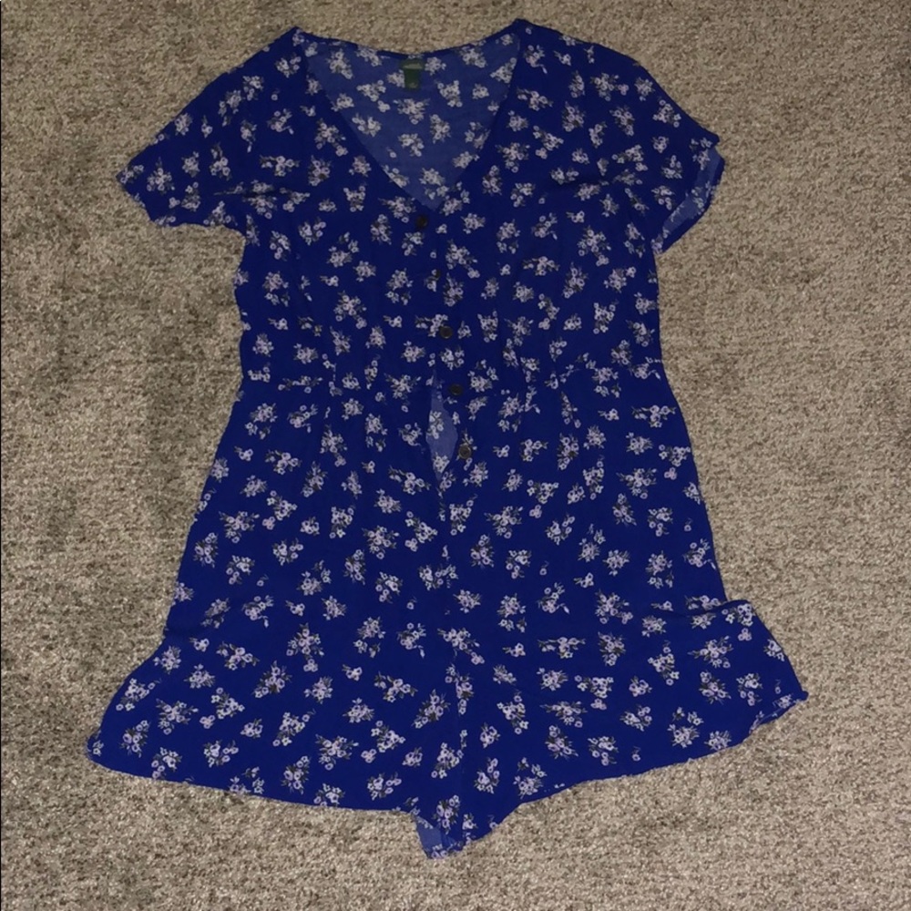 Blue romper